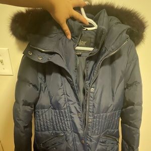 Pajar women puffer coat with real fox fur